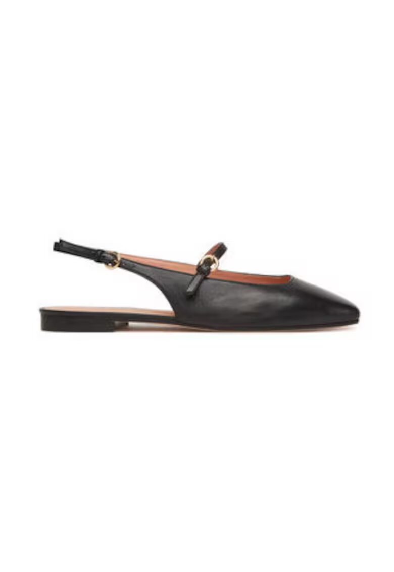 Pollini Sandale dama din piele naturala - Negru