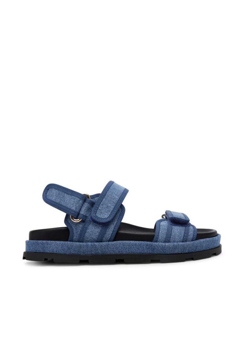Pollini Sandale dama - SA16244G1MTQ0707 - Textil - Albastru