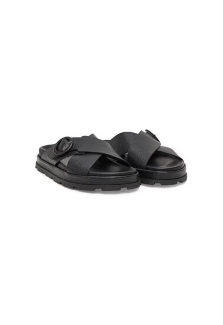 Pollini Slapi dama - SA28134G0MTD0000 - Piele naturala - Negru