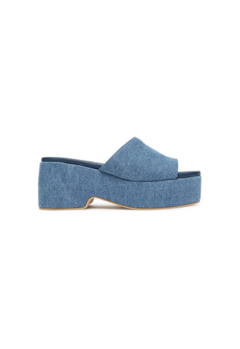 Pollini Slapi dama - SA28248I0MTQ0707 - Textil - Albastru