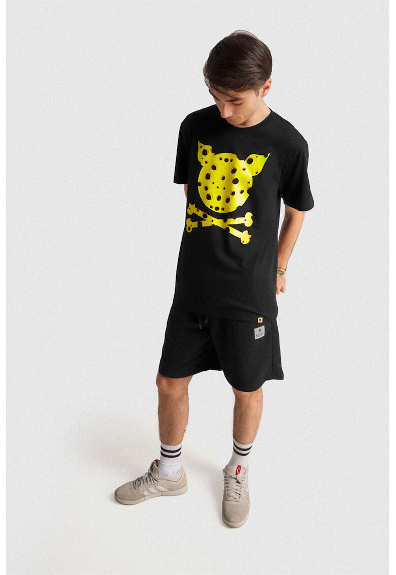 PORC Bermude unisex - Negru