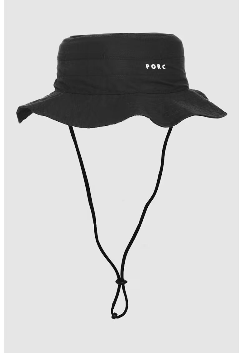 PORC Palarie bucket unisex - Negru stins