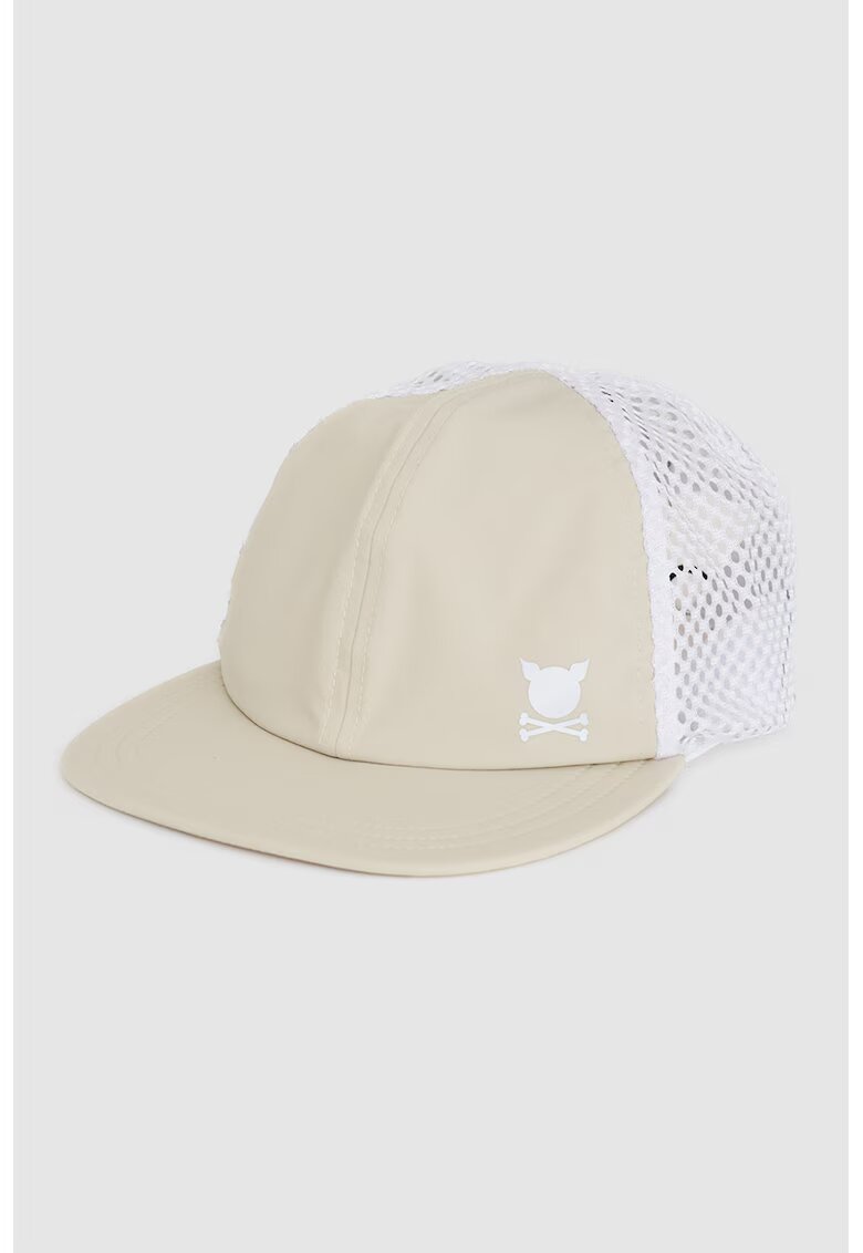 PORC Sapca trucker unisex - Alb/Bej deschis