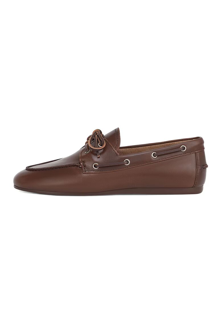 Potamy Mocasini de piele - Maro