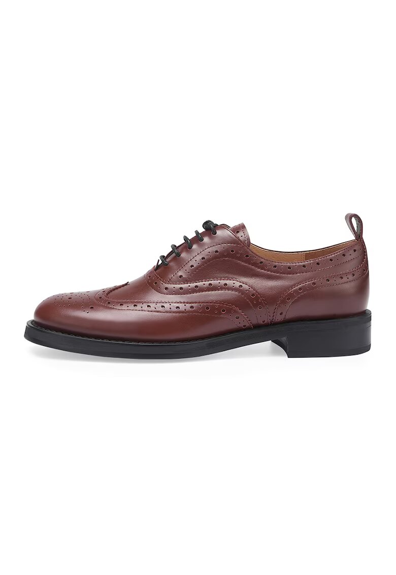Potamy Pantofi brogue de piele - Maro scortisoara