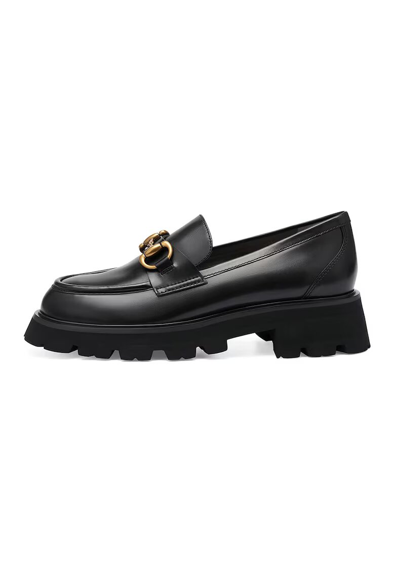 Potamy Premium Pantofi loafer de piele - Negru