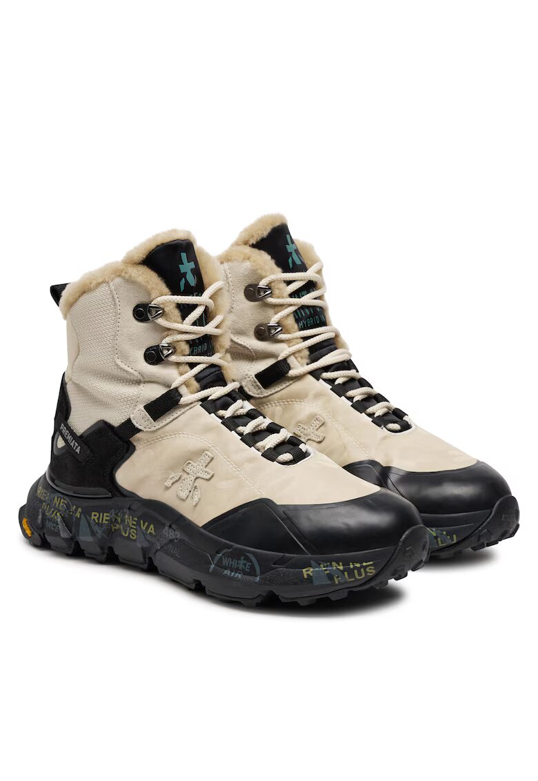 Premiata Ghete sport dama - bej/negru -