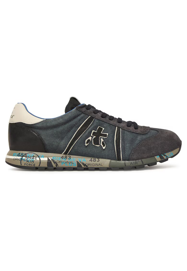 Premiata Pantofi sport barbati LUCY VAR 7770 - bleumarin - textil -