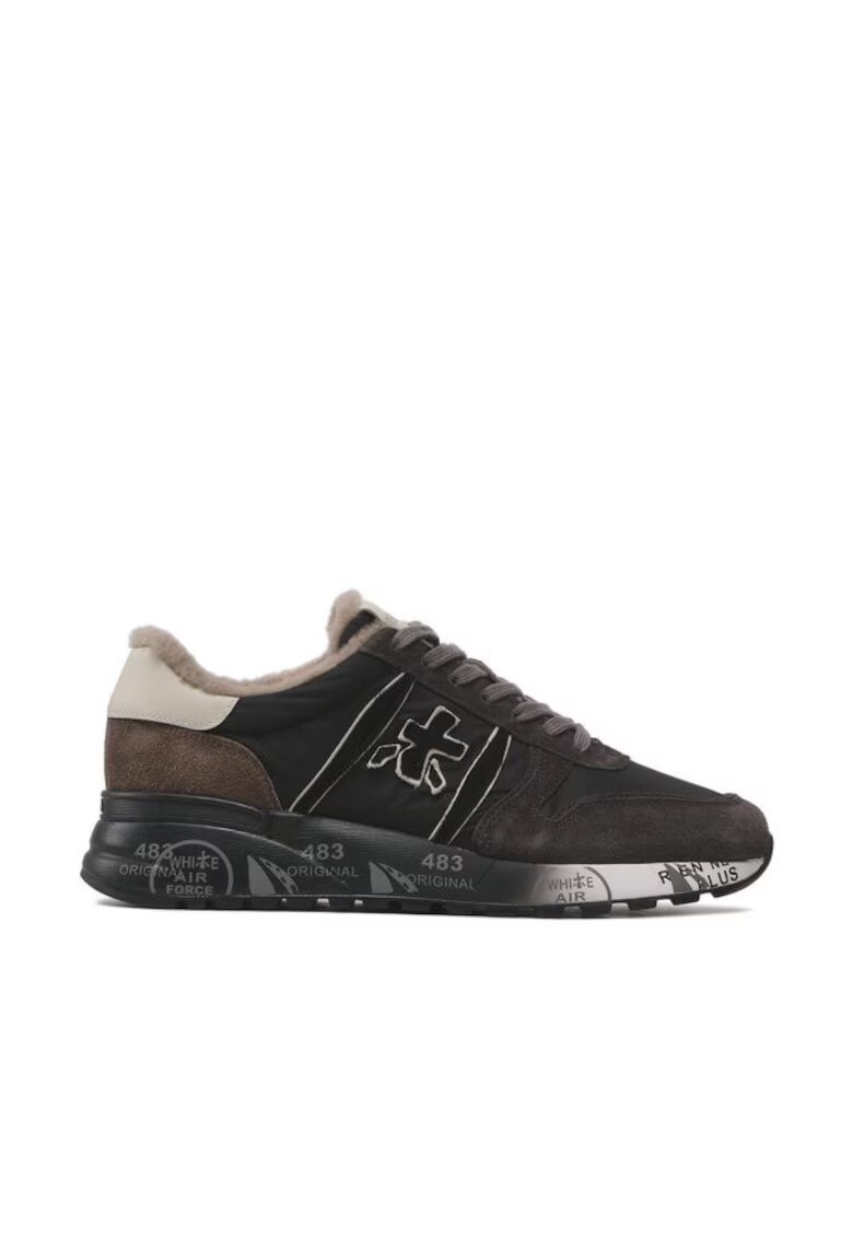 Premiata Tenisi barbati - Lander 6103 - maro - textil