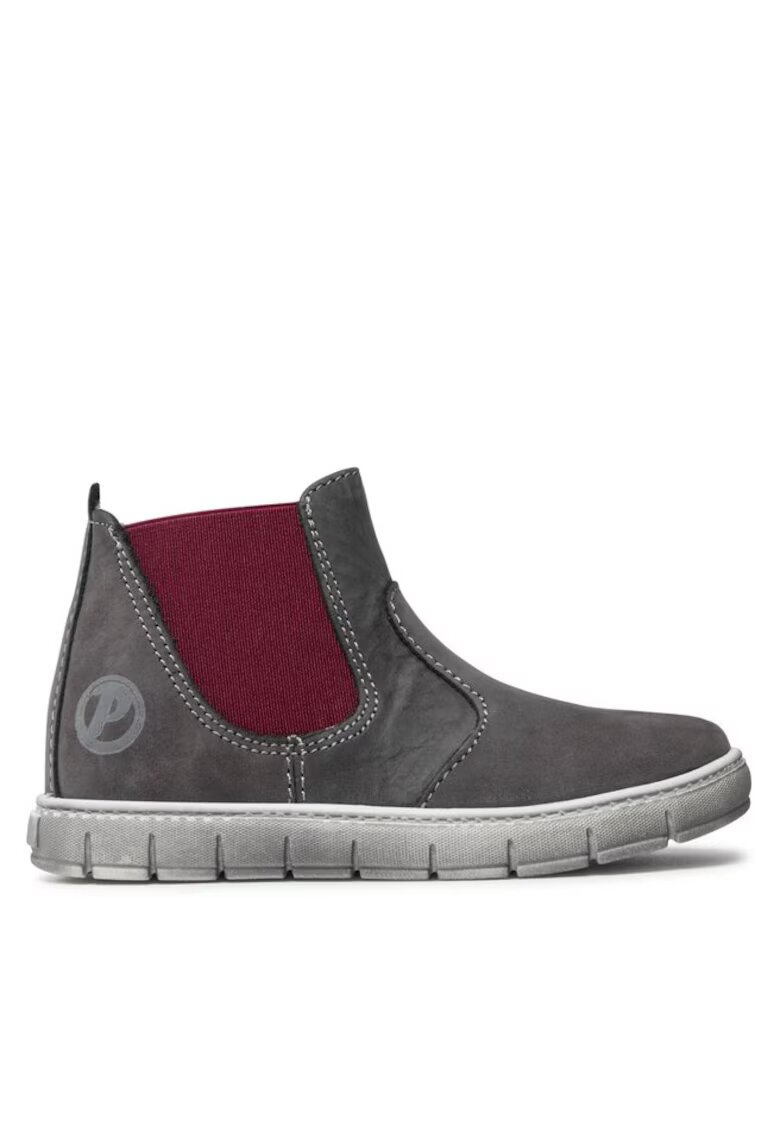Primigi Ghete copii 303240332 - Piele naturala - Gri - Gri