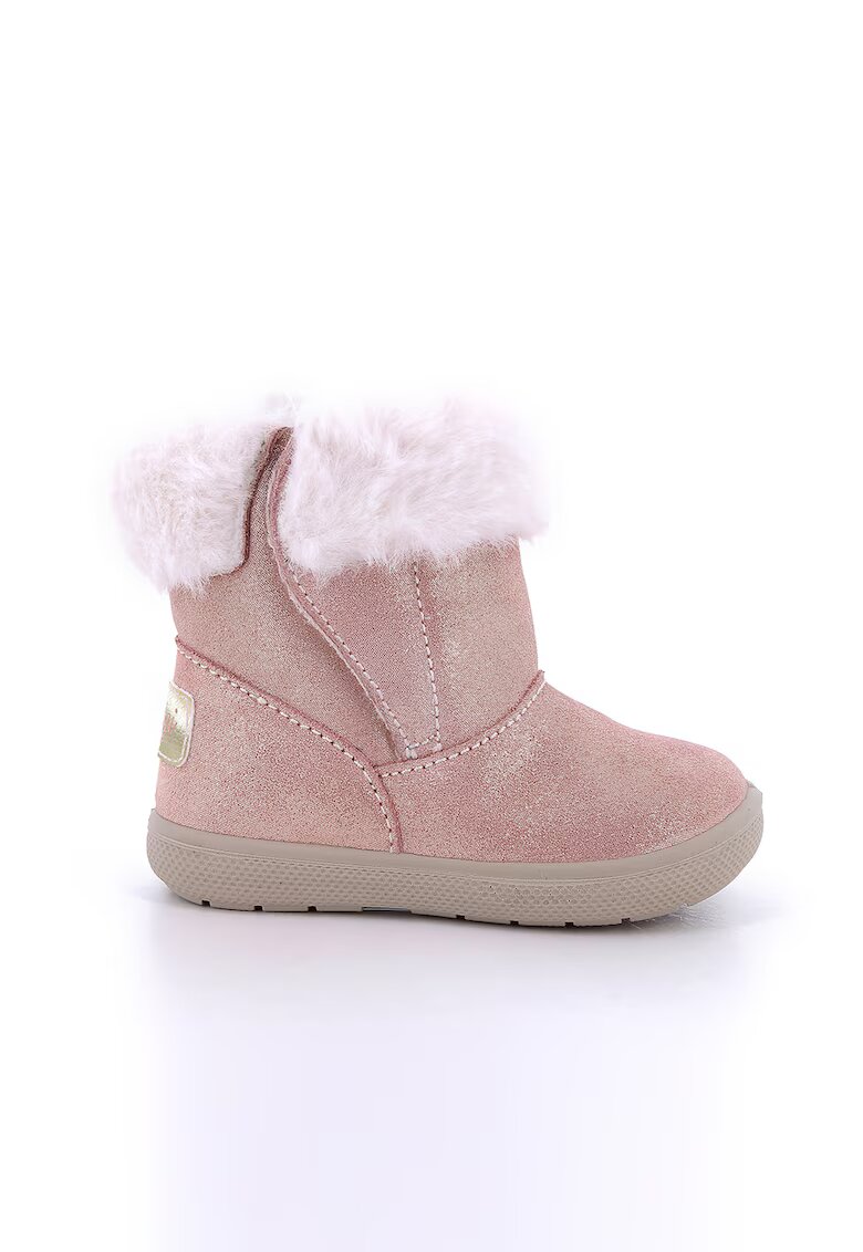 Primigi Ghete de piele intoarsa cu velcro - Roz