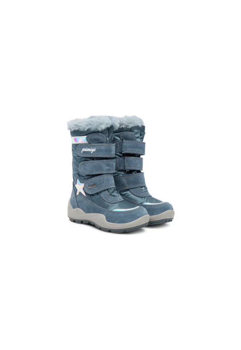 Primigi Ghete de zapada pentru fete - 305466136 - piele naturala - albastru