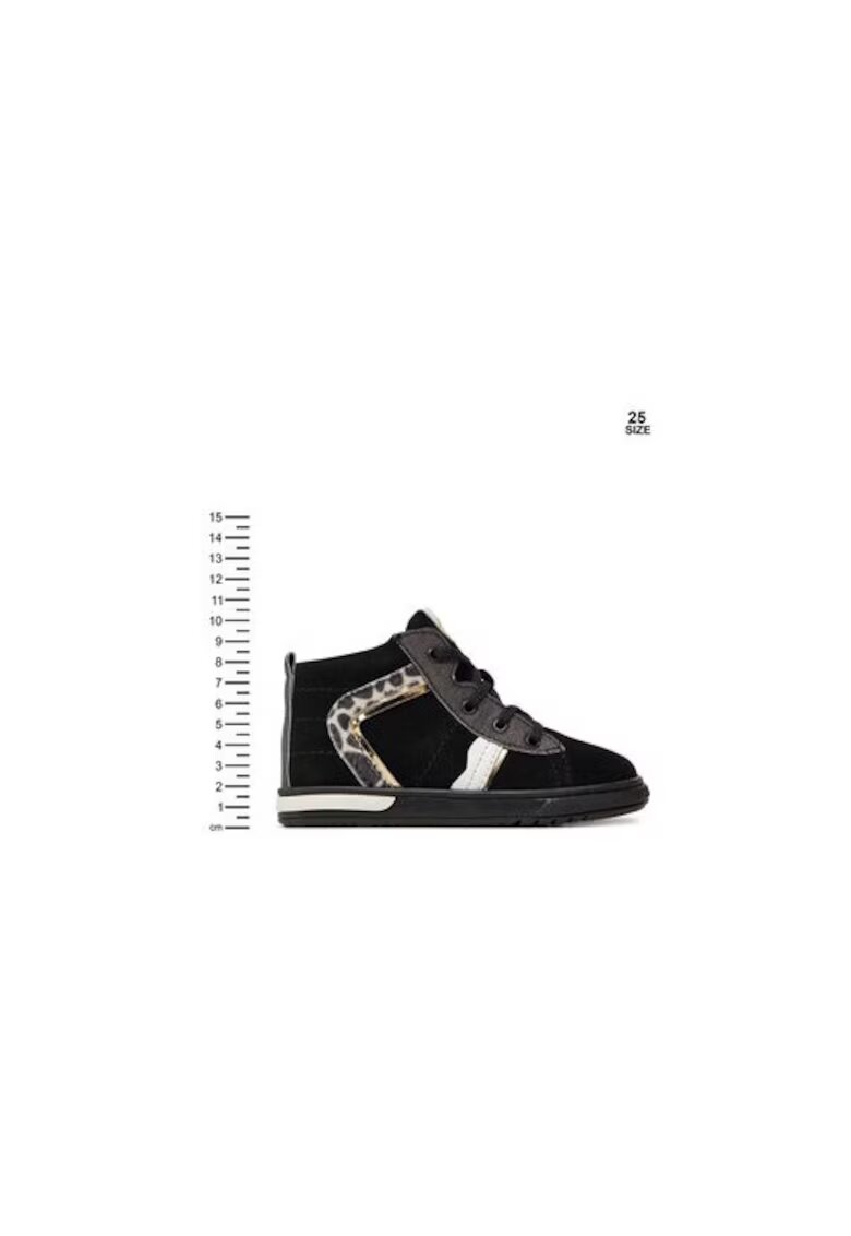 Primigi Ghete fete 304326790 - Piele naturala - Negru - Negru