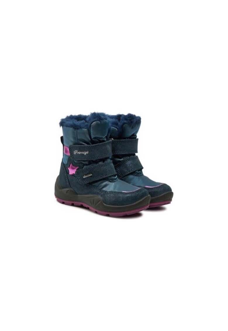 Primigi Ghete fete 304997679 - Piele naturala - Albastru - Albastru