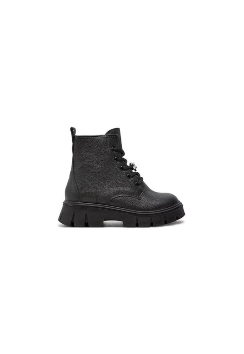 Primigi Ghete pentru fete - 304326530 - piele ecologica - negru -