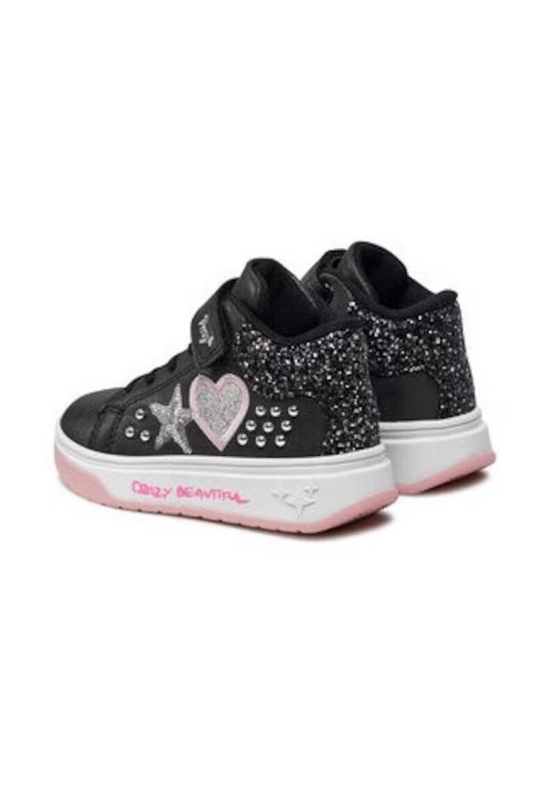 Primigi Pantofi sport dama 304321023 - Piele ecologica - Negru - Negru