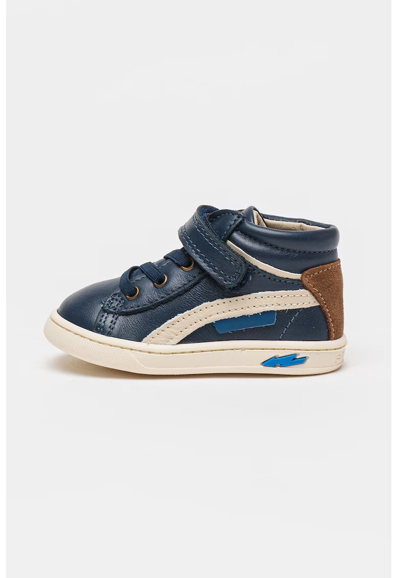 Primigi Pantofi sport din piele cu inchidere velcro - Bleumarin