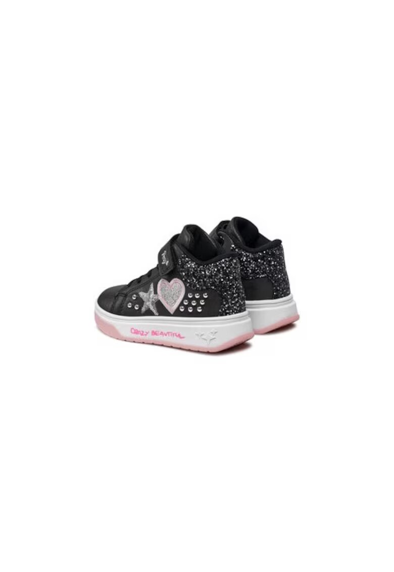 Primigi Pantofi sport fete 304321023 - Piele ecologica - Negru - Negru