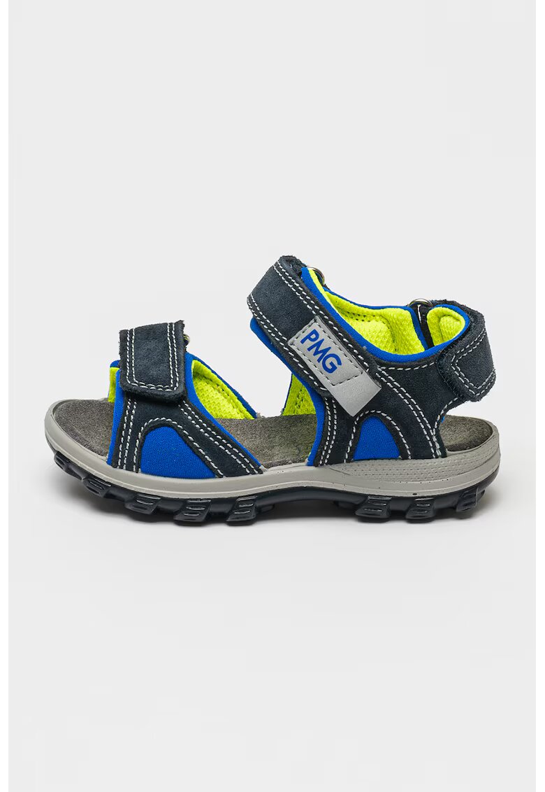 Primigi Sandale din piele cu velcro - Albastru ultramarin