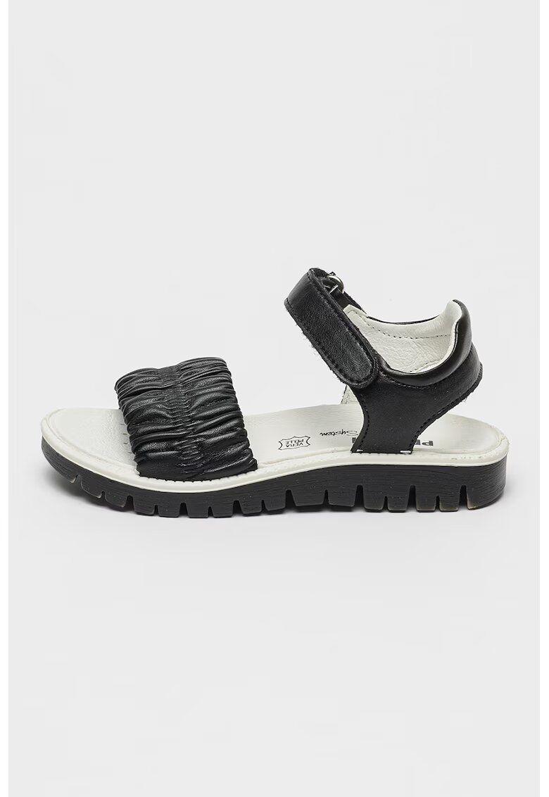 Primigi Sandale din piele ecologica cu velcro - Negru