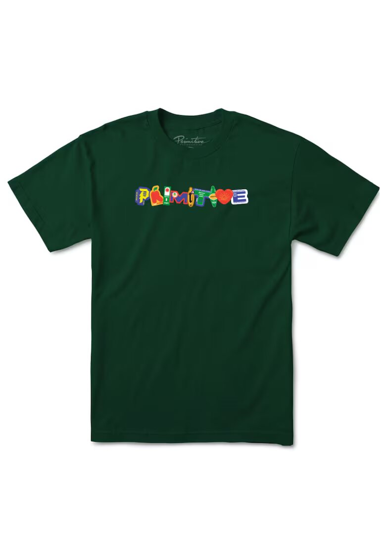 Primitive Tricou din bumbac cu imprimeu logo -