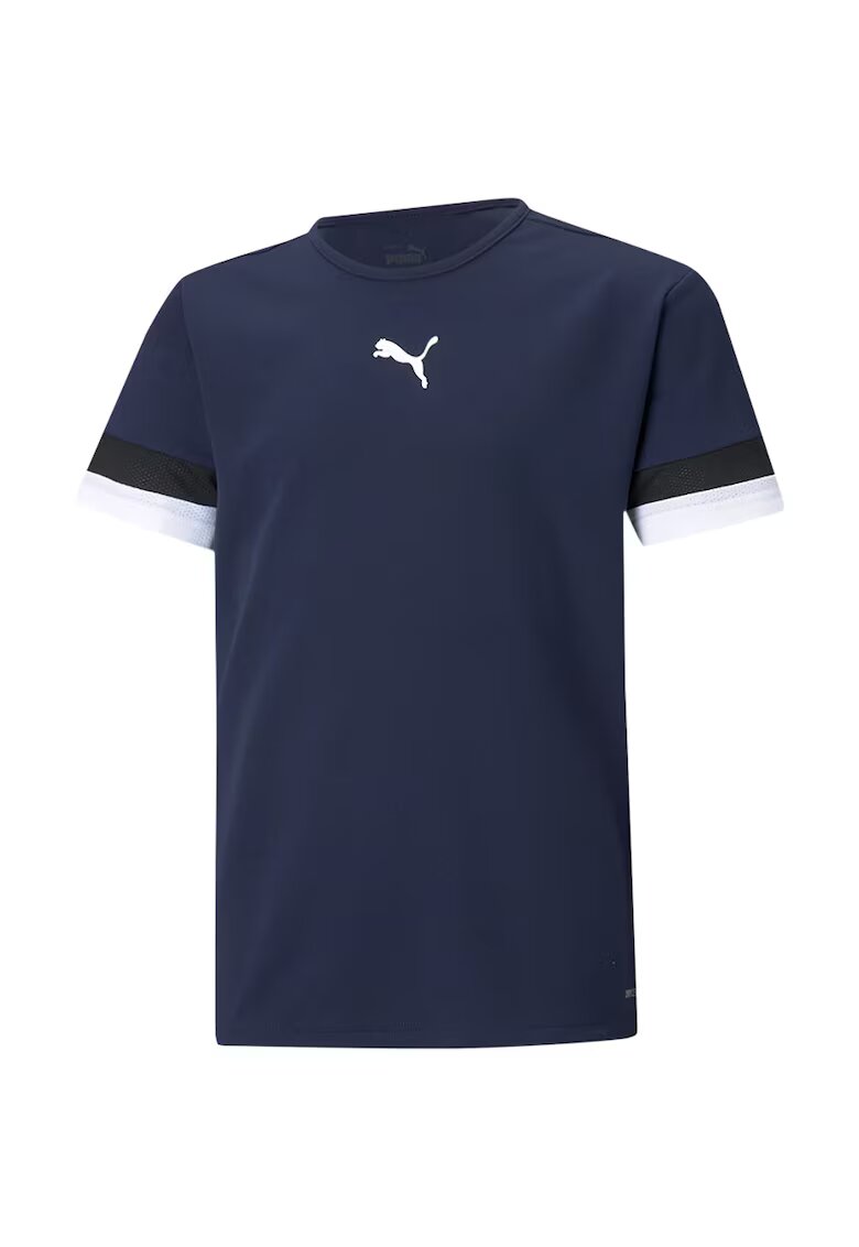 Puma 704938 06 Tricou pentru copii teamRISE Jersey Jr bleumarin 704938 06 - Bleumarin