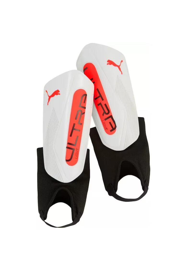 Puma Aparatori fotbal Ultra Light Ankle - Rosu/Alb/Negru