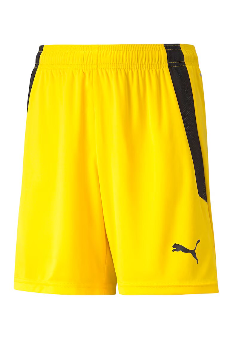 Puma Bermude cu logo pentru fotbal teamLIGA - Galben