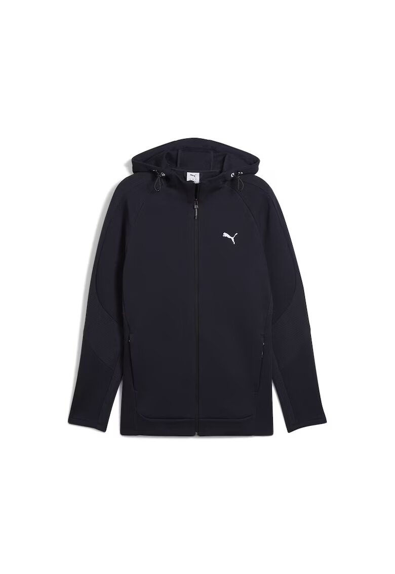 Puma Bluza cu fermoar pentru Barbati - evostripe full-zip hoodie dk - 684613-16 - Albastru - Albastru