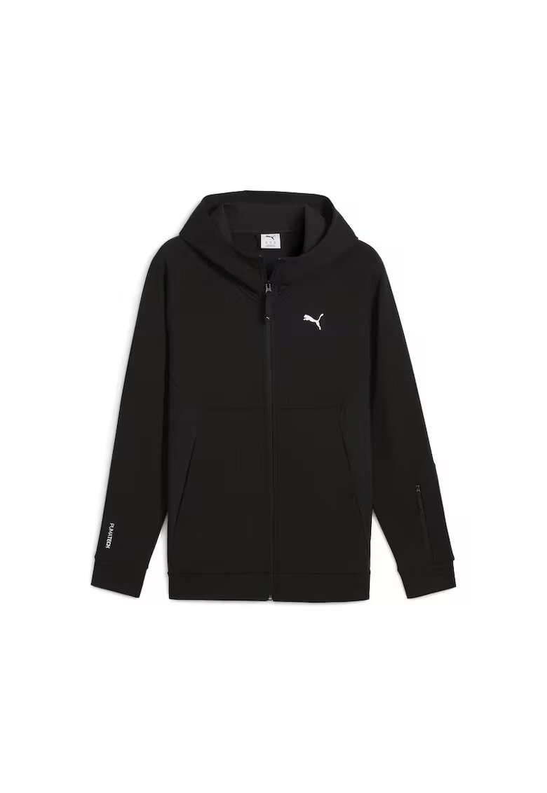 Puma Bluza cu fermoar pentru Barbati - tech full-zip hoodie dk - 684605-01 - Negru - Negru