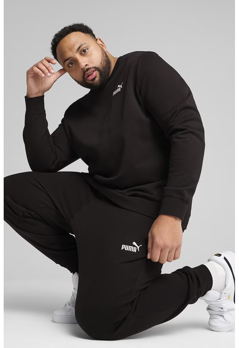 Puma Bluza de trening cu decolteu la baza gatului Small No.1 - Negru