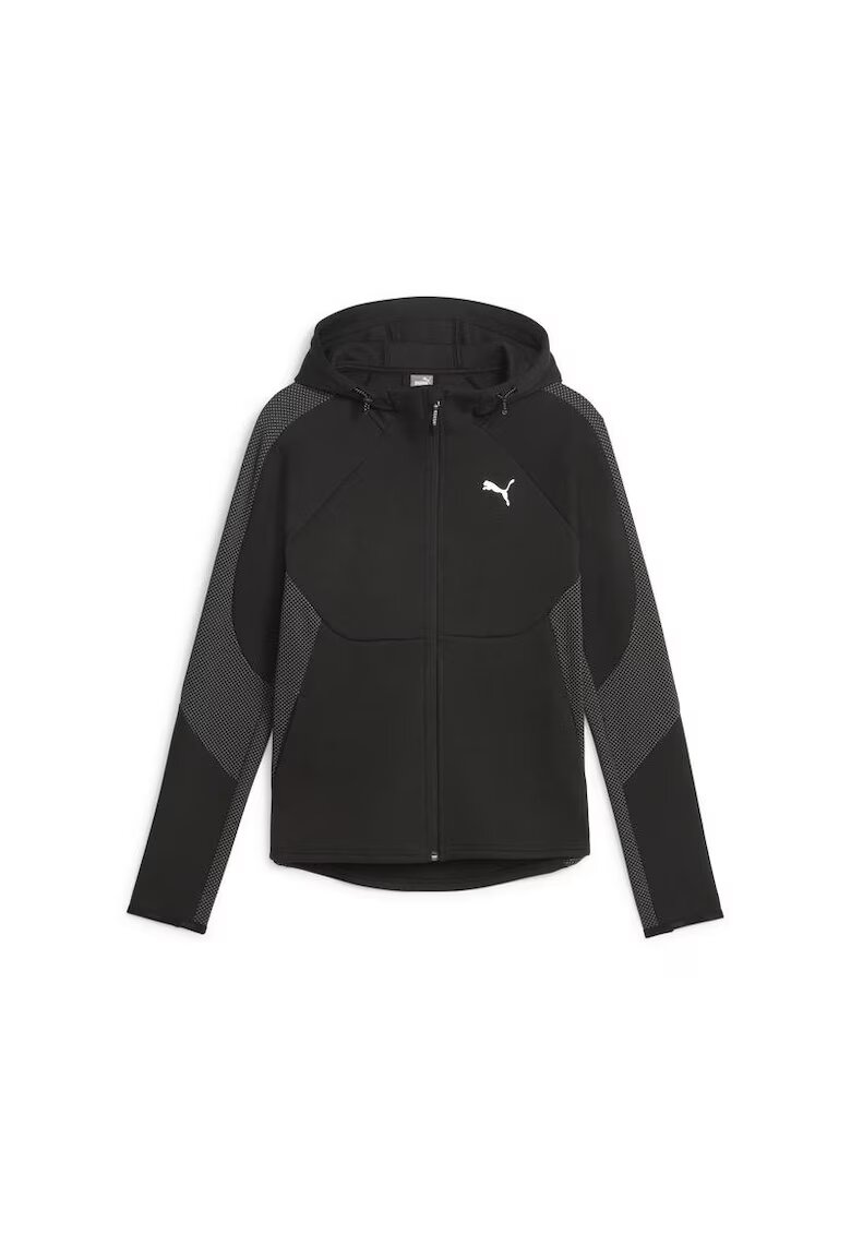 Puma Bluza pentru Femei - evostripe full-zip hoodie - 676073-01 - Negru - Negru