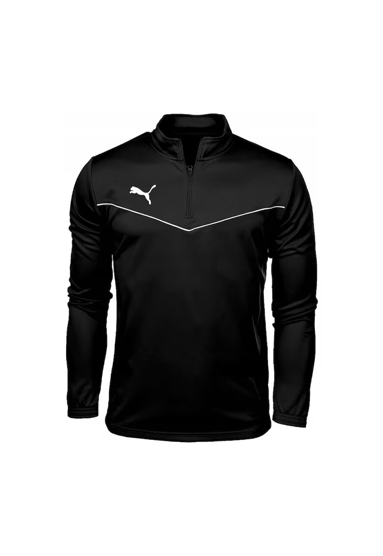 Puma Bluza sport cu fermoar Poliester - Bleumarin - Negru