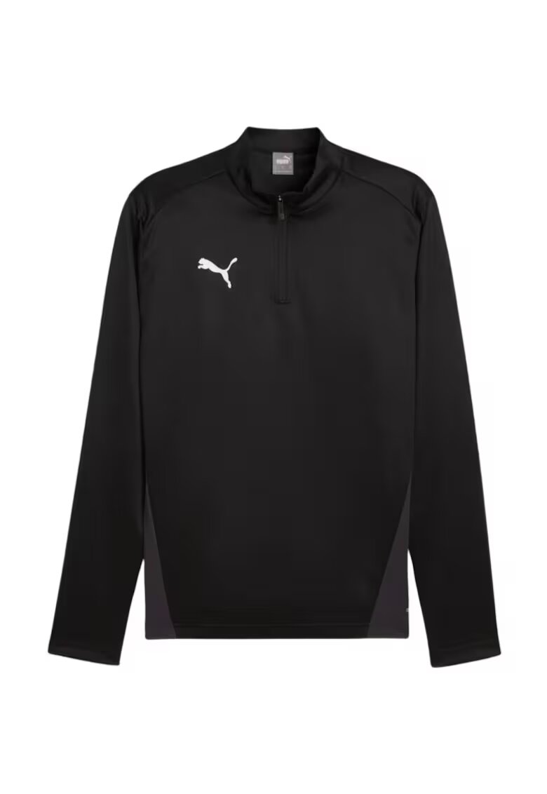 Puma Bluza sport pentru barbati - Teamgoal 658629 03 - negru - cu fermoar 1/2
