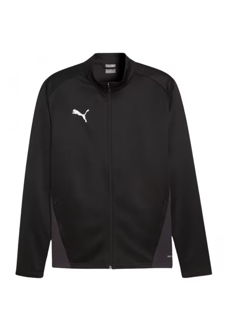 Puma Bluza sport - Teamgoal - negru - fara gluga - cu fermoar