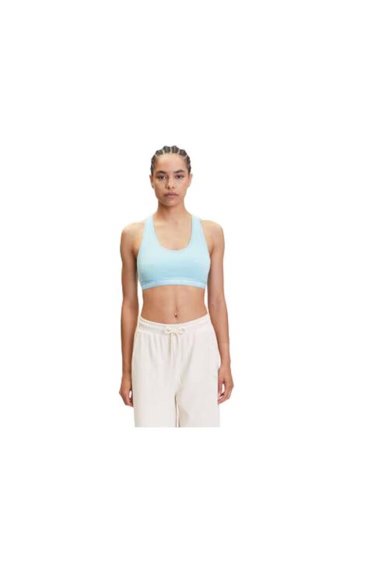 Puma Bustiera sport dama - bumbac si modal - albastru - elastan -