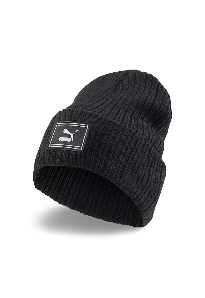 Puma Caciula striata cu logo Prime - Negru stins