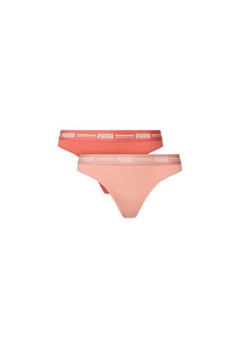 Puma Chiloti dama - bumbac si modal - roz - 2 bucati