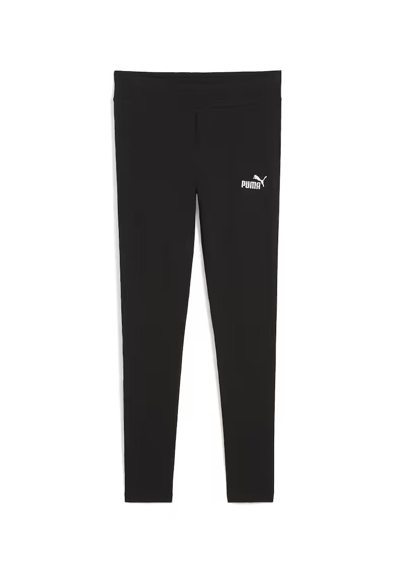 Puma Colanti din amestec de bumbac cu logo - Negru
