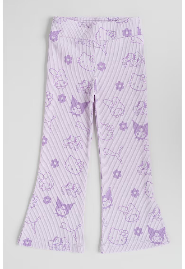 Puma Colanti evazati Hello Kitty - Lila