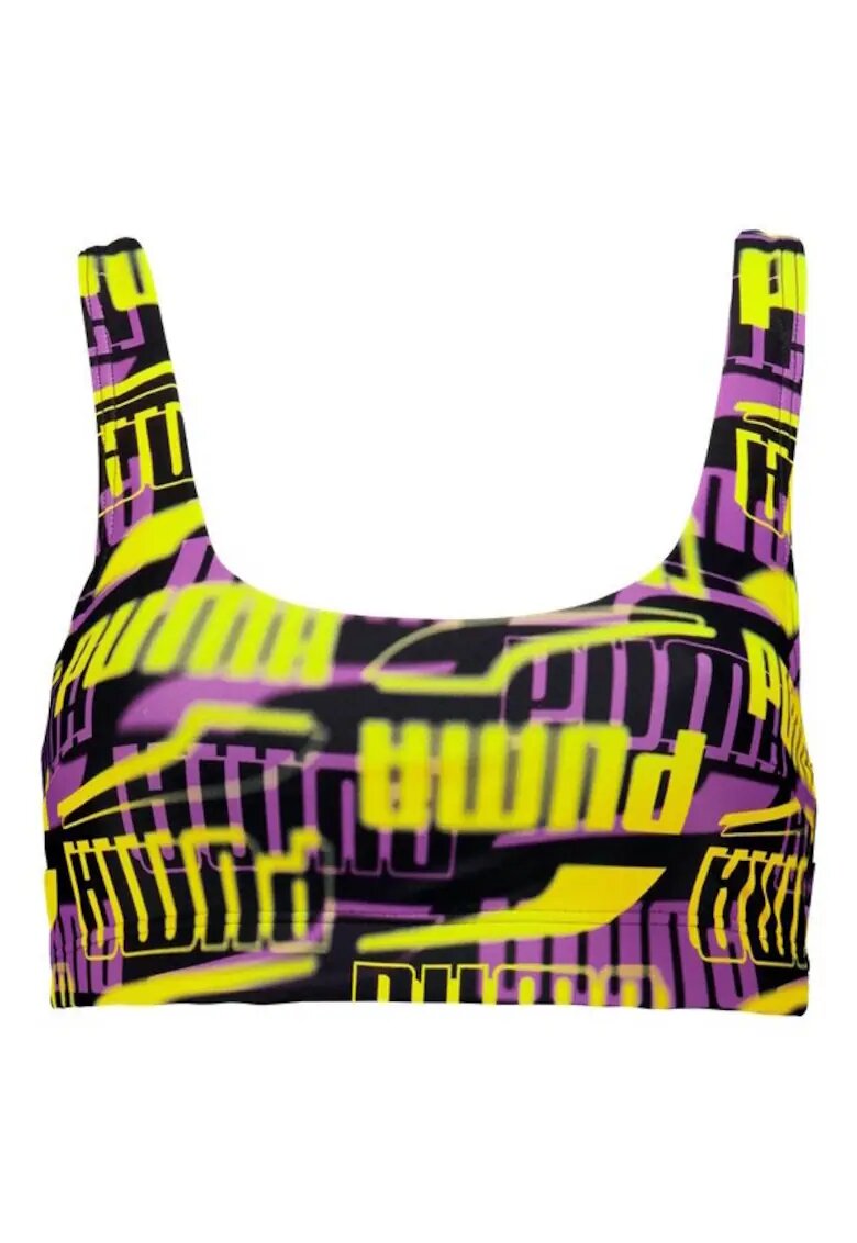 Puma Costum de baie pentru Femei - swim women printed scoo - 938344-01 - Negru - Negru