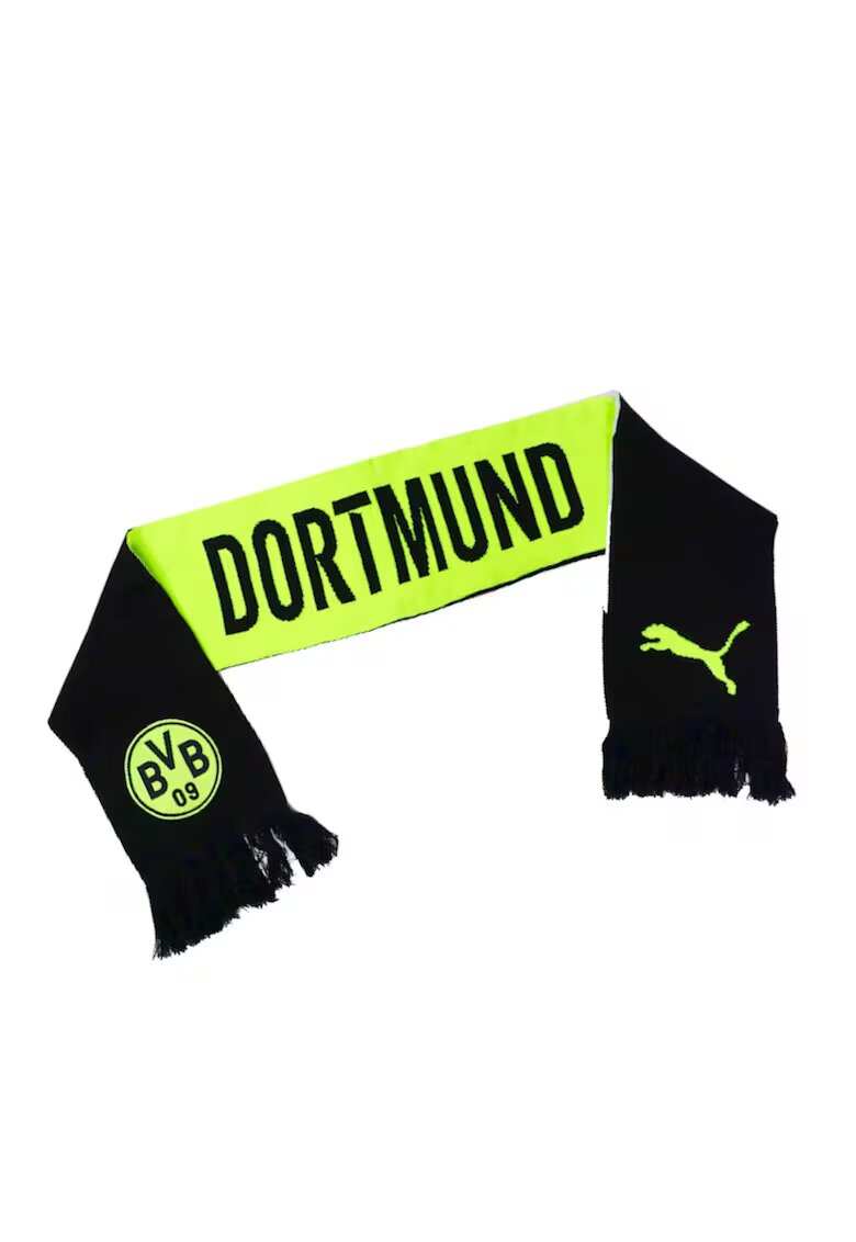 Puma Fular BVB Borussia Dortmund 25/26 - verde neon/negru - 120 cm