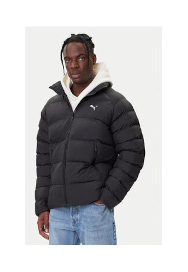Puma Geaca de iarna barbati - neagra - 100% poliester reciclat