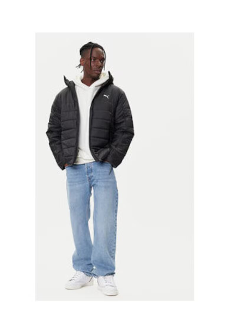 Puma Geaca de iarna barbati - negru - material sintetic -