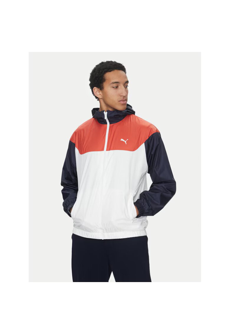 Puma Geaca de vant barbati - 304578885 - Poliester reciclat - Multicolor - Multicolor