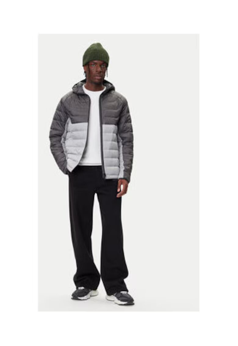 Puma Geaca din puf barbati - gri - 100% poliester reciclat