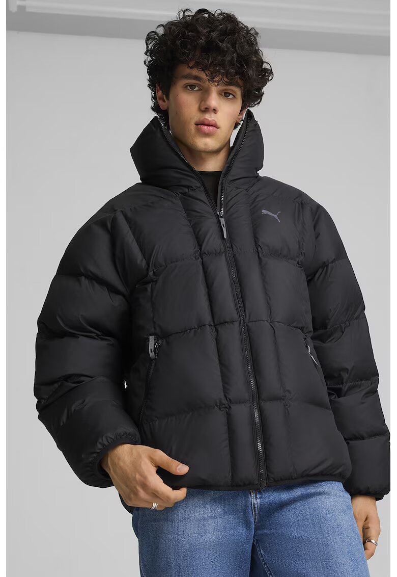 Puma Geaca matlasata cu guler inalt - Negru