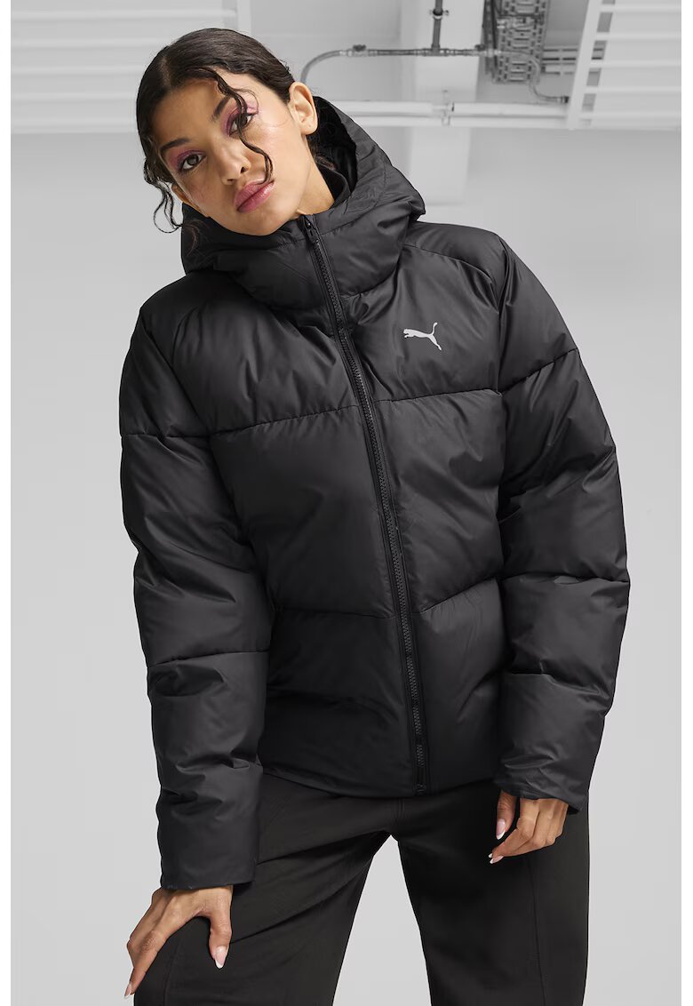 Puma Geaca pufoasa cu gluga Poly - Negru