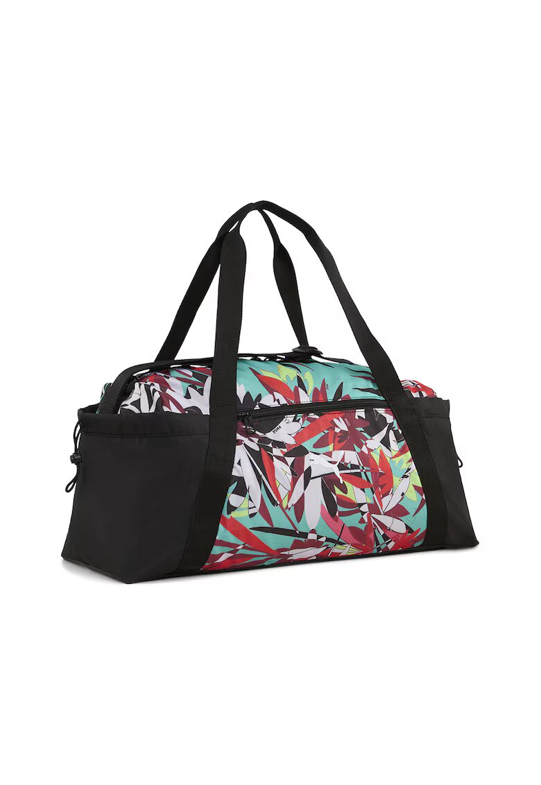 Puma Geanta duffle cu model grafic - Rosu/Negru/Verde persan
