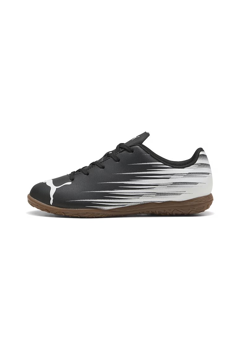 Puma Ghete cu logo contrastant - pentru fotbal Attacanto II - Alb/Negru